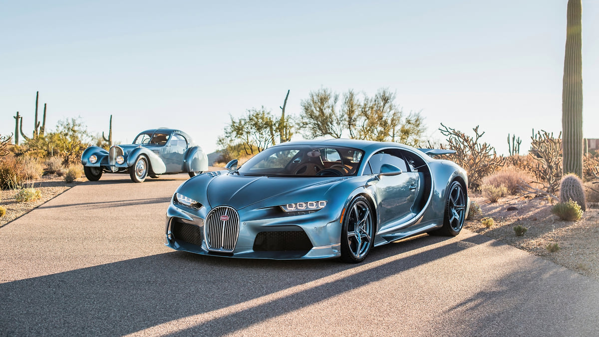 Bugatti представила гиперкар Chiron Super Sport в стиле ретро-модели –  Автопилот