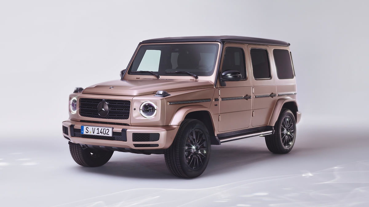 Mercedes-Benz сделал инкрустированный бриллиантами G-Class – Автопилот