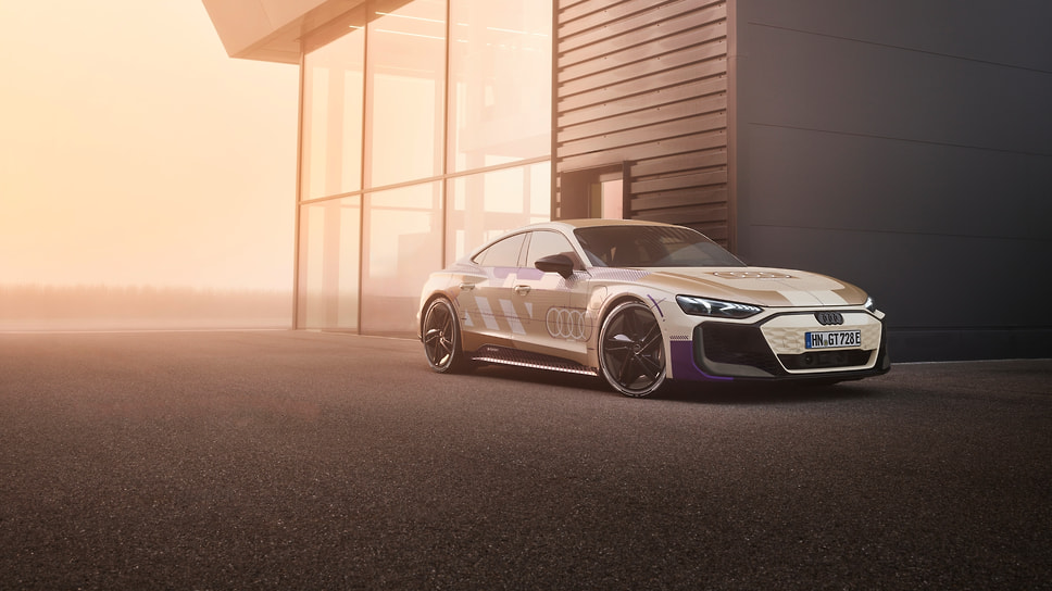 Audi готовит обновление электромобиля etron GT Автопилот