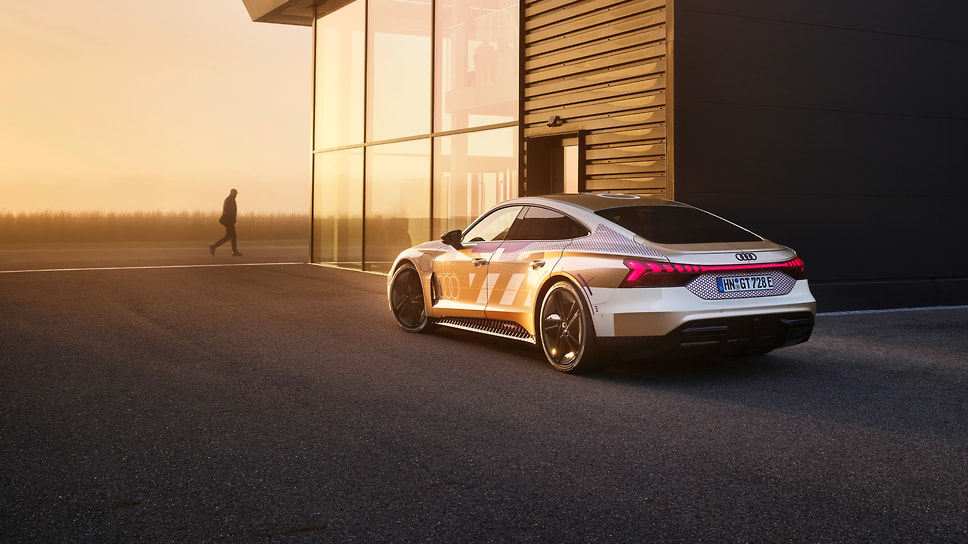 Audi готовит обновление электромобиля etron GT Автопилот