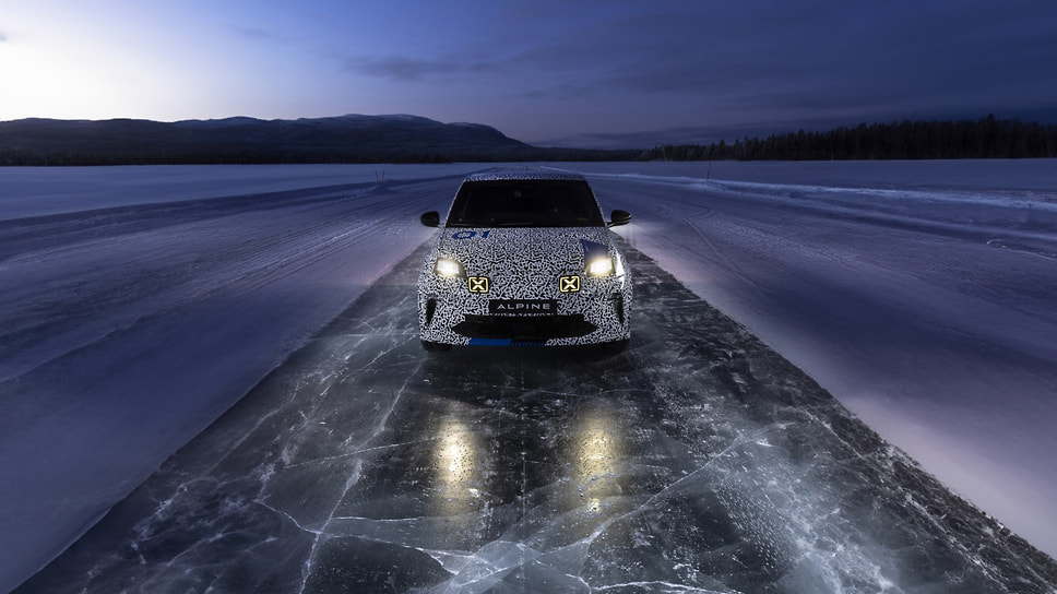 В Заполярье проходят испытания электрического хэтчбека Alpine A290